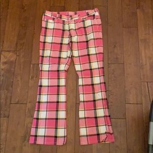 Loudmouth Golf Ladies plaid pant size 10